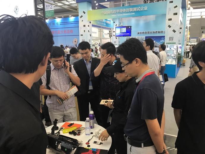 Introducing MagTarget patented technology at the China Hi-Tech Fair