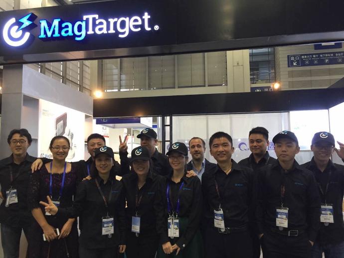 Introducing MagTarget patented technology at the China Hi-Tech Fair