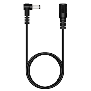 [222-0014-001] Cable, Extension, Right-Angle, DC Power, 3FT (1M) Long