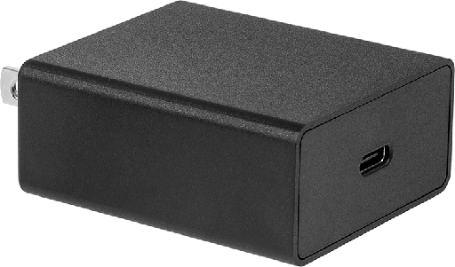 [235-0019] Wall Adapter, 100-240VAC to USB-C 27W - UL Listed